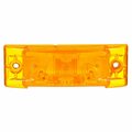 Truck-Lite Super 21, Incandescent, Yellow Rectangular, 1 Bulb, Marker Clearance Light, Pc, 2 Screw, Super 21 21200Y3